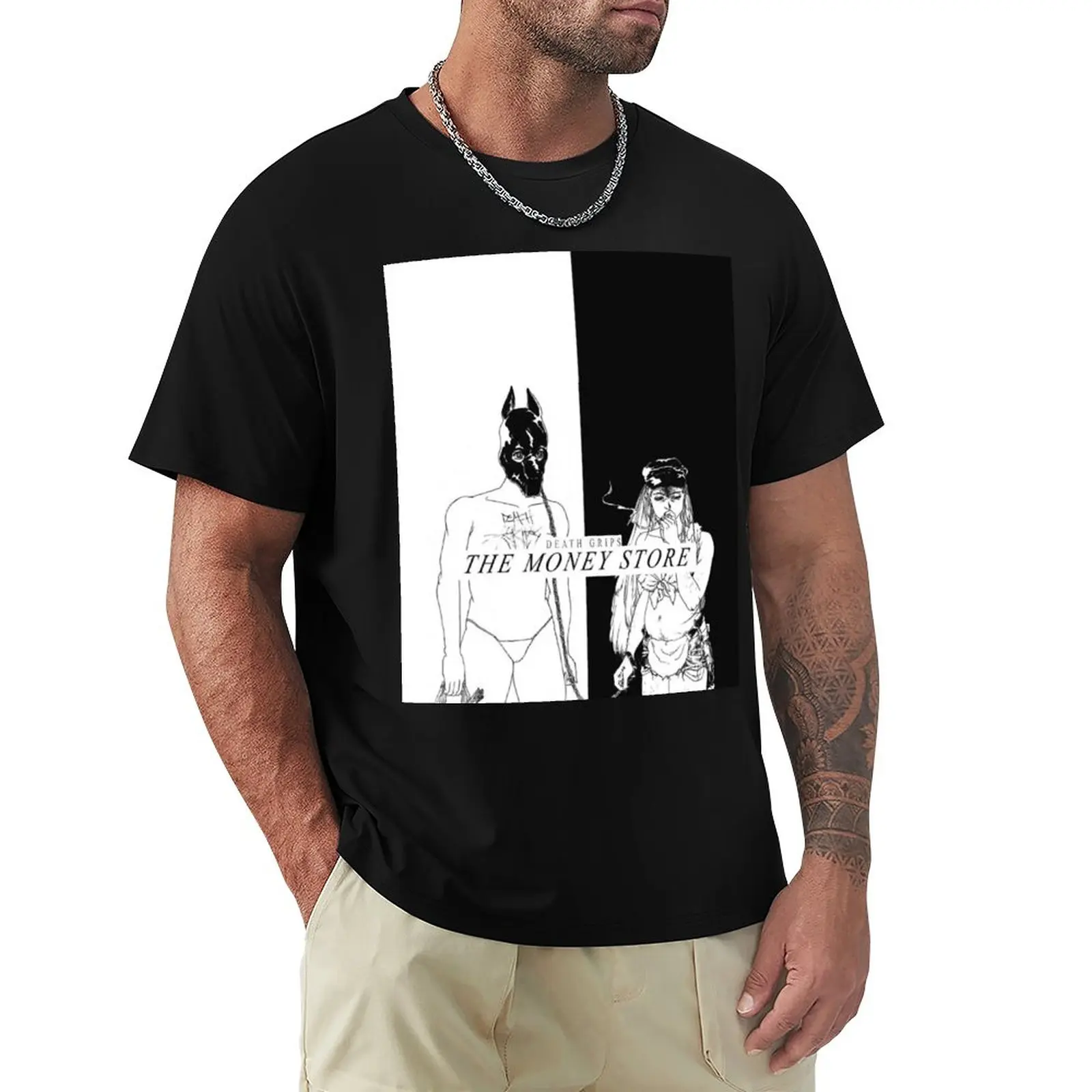 Death Grips - The Money Store T-Shirt Ragazzi Magliette Vuote Magliette Top Fruit Of The Loom Magliette Da Uomo