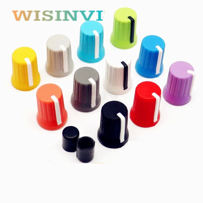 Borracha Macia Mixer Knob Cap Pioneer eq Knob Djm750 800 850 900 2000 Djm Ddj Half-axis Hole mm Qualquer Ângulo 50 Pcs 15×20 mm