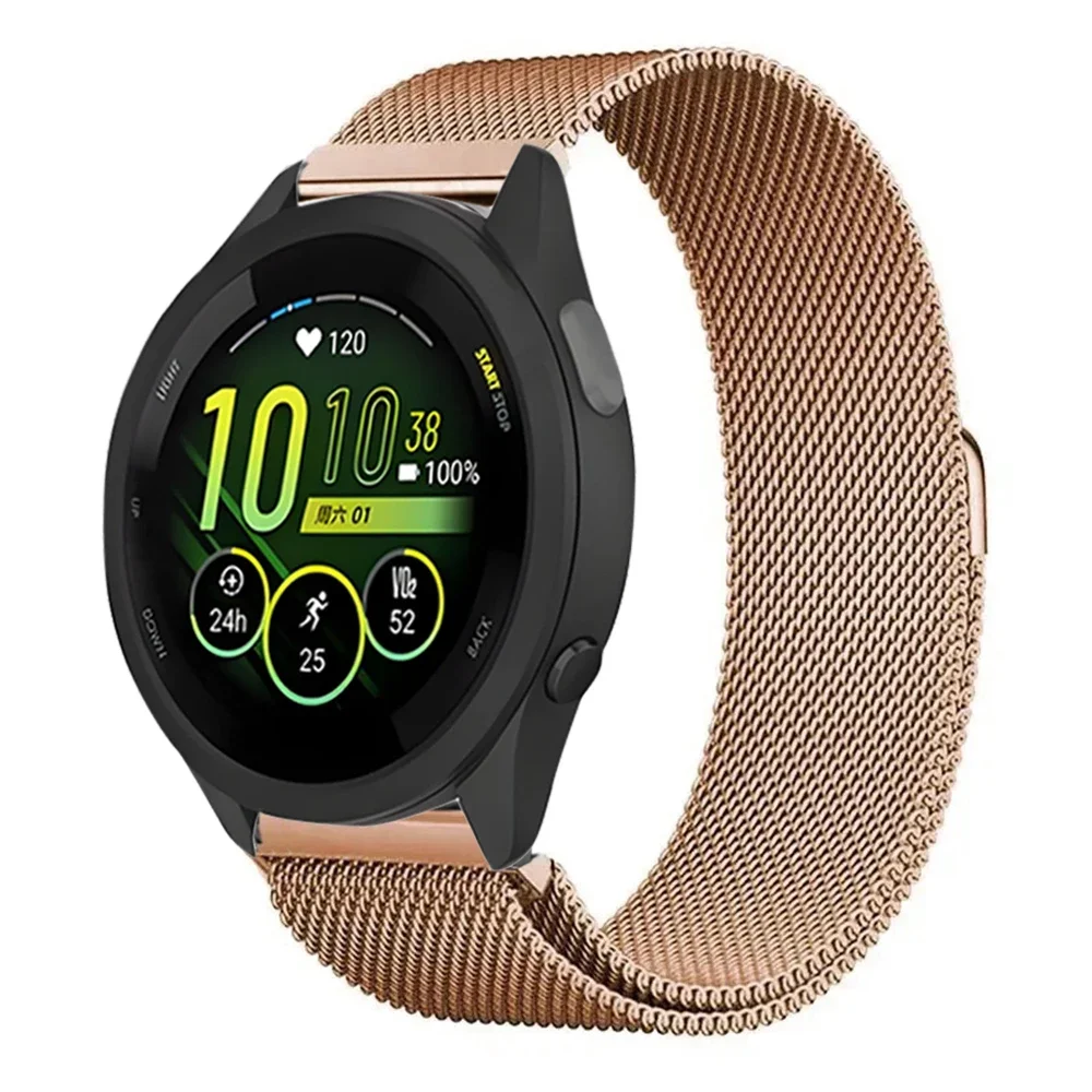Elegant Milanese Mesh Strap, 20mm & 22mm, Stainless Steel Wristband