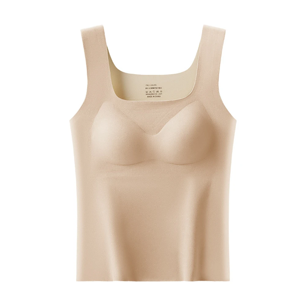 Winter Plus Size Vest Thermal Underwear Woman Solid Color Warm Clothing Top Inner Wear Shirt Undershirt Intimate Thermo Lingerie