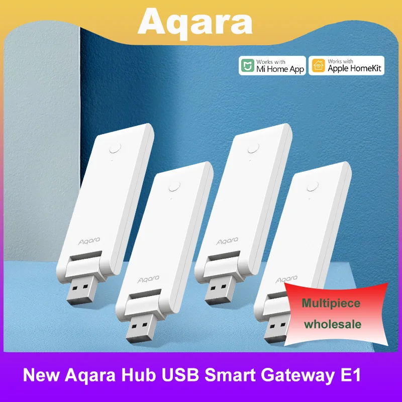 

Умный USB-хаб Aqara E1 Zigbee, беспроводной хаб с дистанционным управлением для Xiaomi Mi Home, Apple Homekit