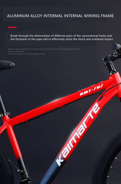 다재다능하고 내구성 있는 알루미늄 합금 산악 자전거