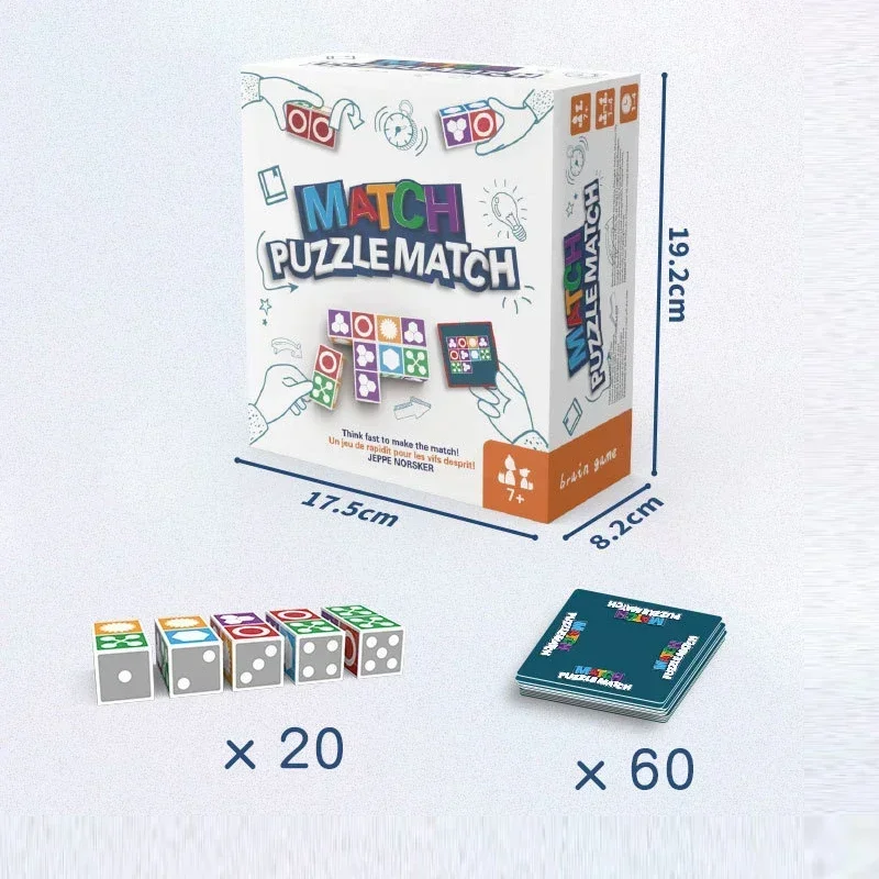 Montessori Kids Space Logical Thinking Board Game 6