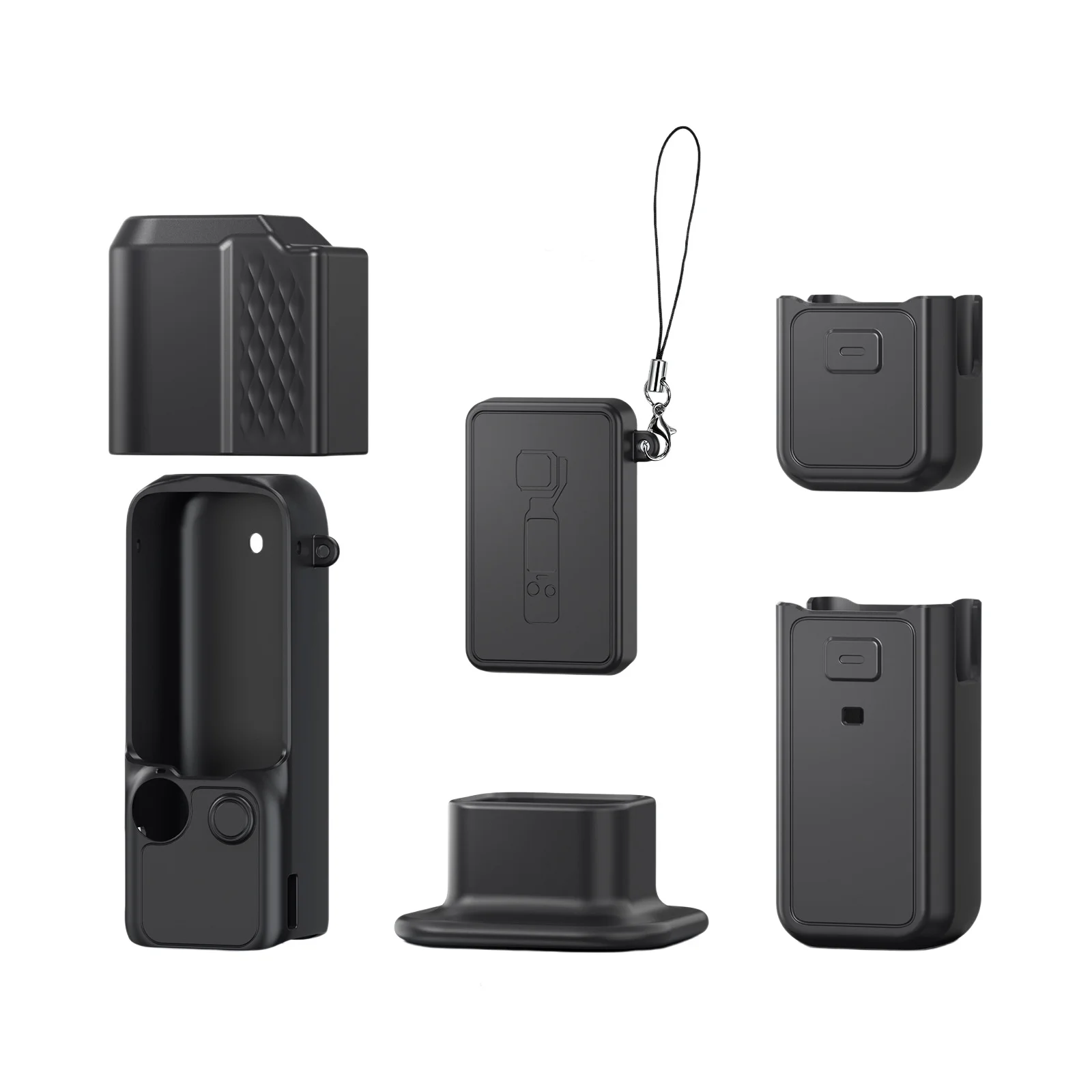 Housse Silicone DJI Pocket 4 - Protection Anti-Rayures et Chocs