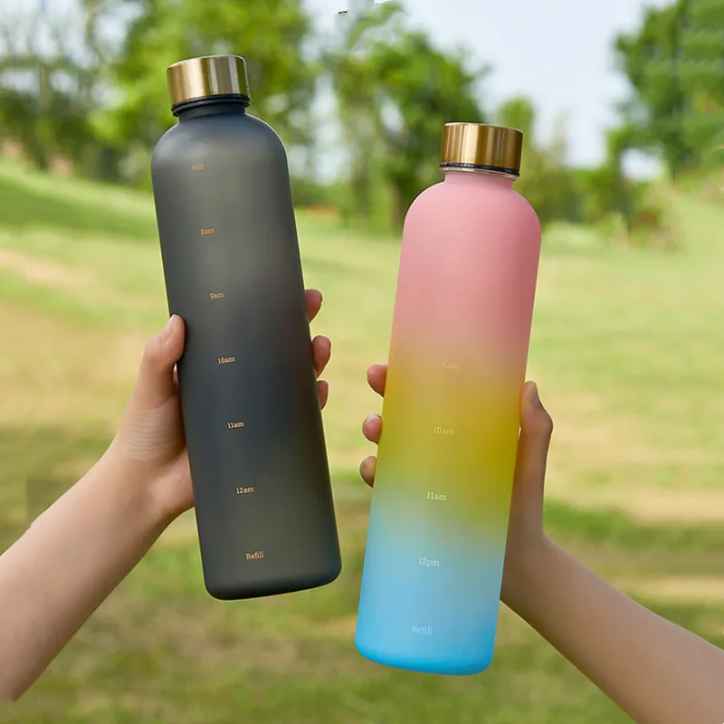 630ml My Water Bottle Sports Kid Adult Cartoon Lovely Eco-friendly With Lid  Straw Plastic Shaker Drink Bottle Bpa Free - Water Bottles - AliExpress