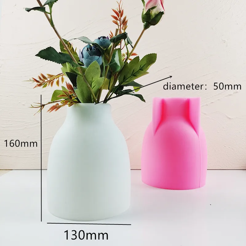 Moule mini vase pour faire des récipients pour bougies