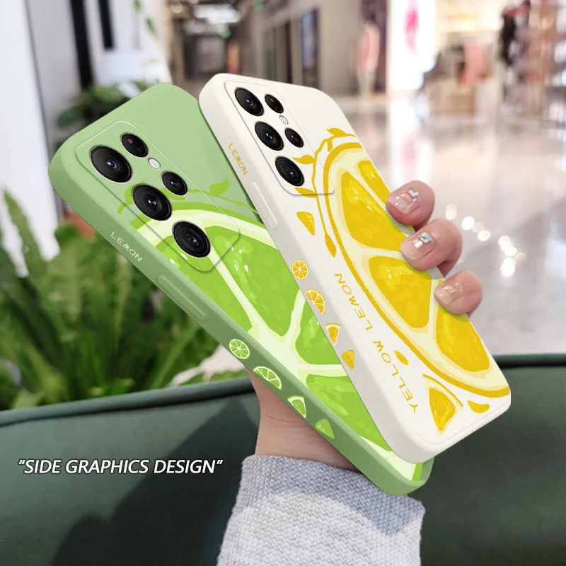 Lemon Zest Protective Phone Case Cover