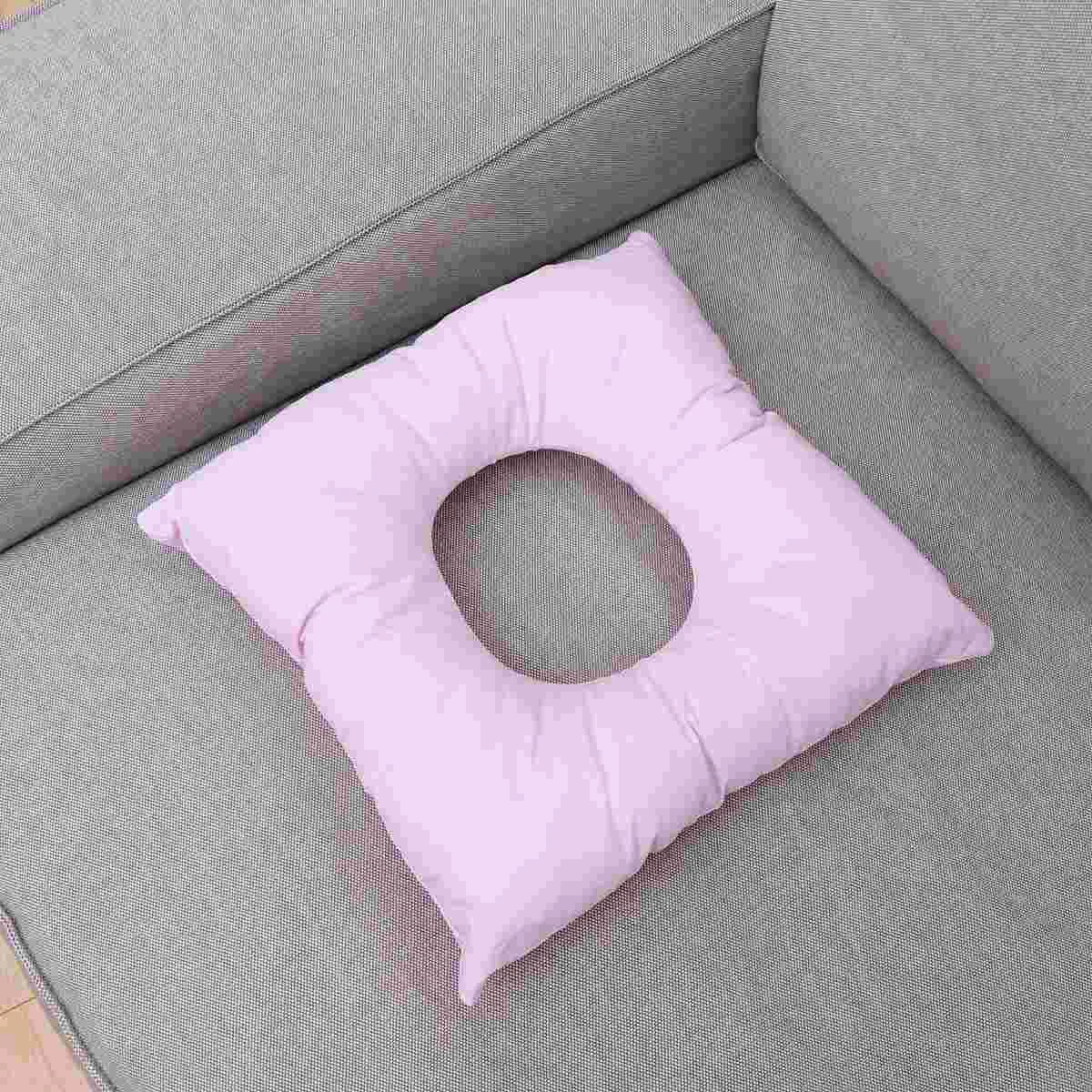 

Face Hole Pillow Massage Cushion Square Cotton Face Pillow Headrest Hole Covers Beauty Salon Face Massage Pillow 32x32x6cm