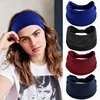 New Boho Solid Color Wide Headbands 2