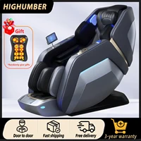 Massage Recliner Chair AI Voice Control Dual-Core Rollers Zero Gravity Heated Lumbar Support Full Body Kneading 4D Massage Chair 1