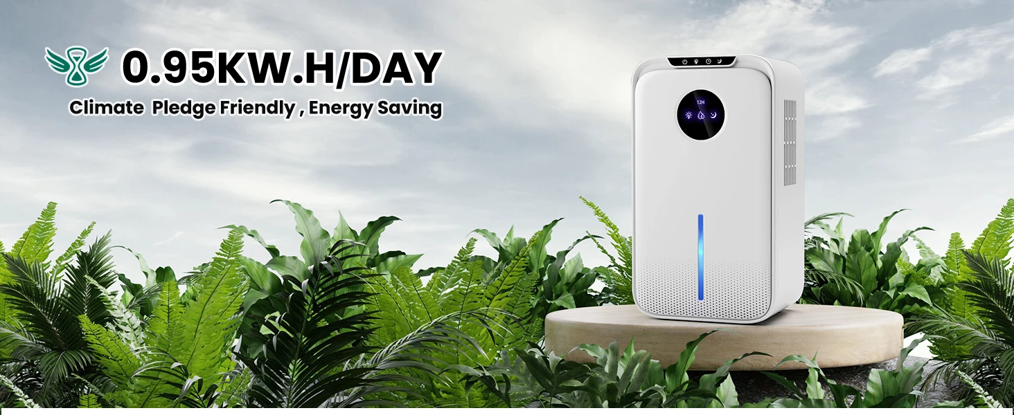 Description Picture 5 of itemDehumidifier, 86 oz Bedroom Dehumidifier with Drain Hose Silent Small Dehumidifier for Home Bathroom Basement Portable Mini Dehu