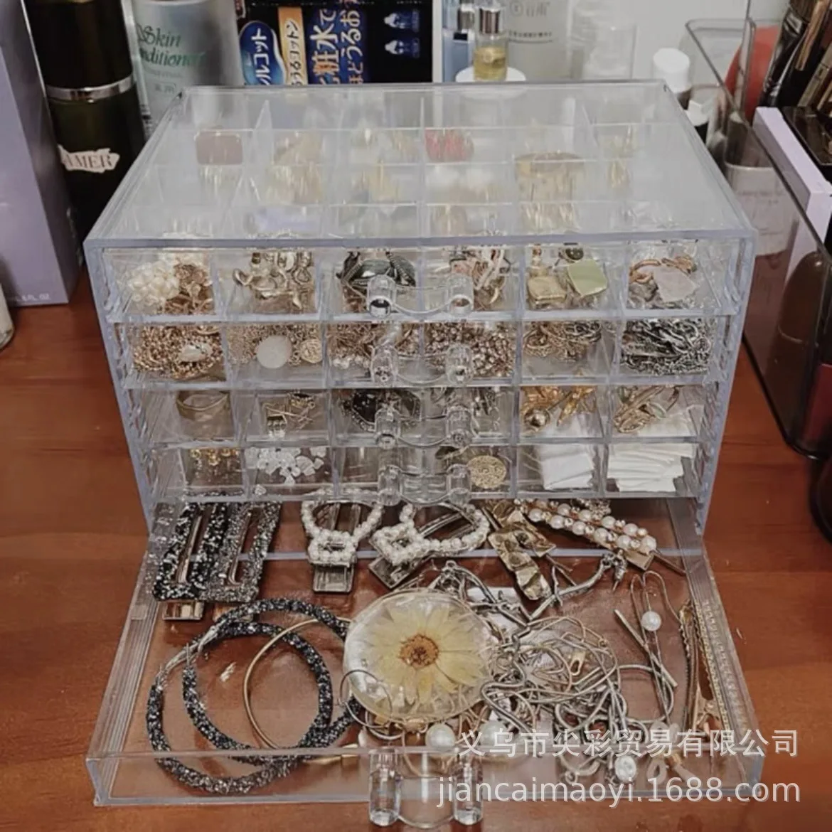 Acrylic Case Muji Jewelry Holder Acrylic Storage Box Jewelry Box