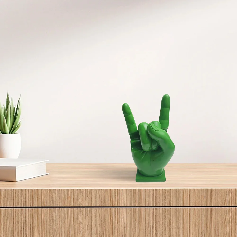 Creative Rock Hand Drumsticks Display Stand Drumstick Holder Mallet Drumstick Bracket Home Decoration Funny Gift for Drummer