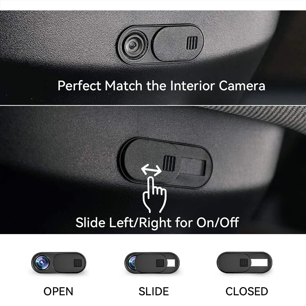 Privacy Protector Camera Cover For Tesla Model 3 Y Center Console Accessories We
