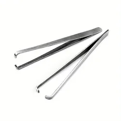 Dual Pack Steel Tweezer Hand Remover Tool (2 pcs)