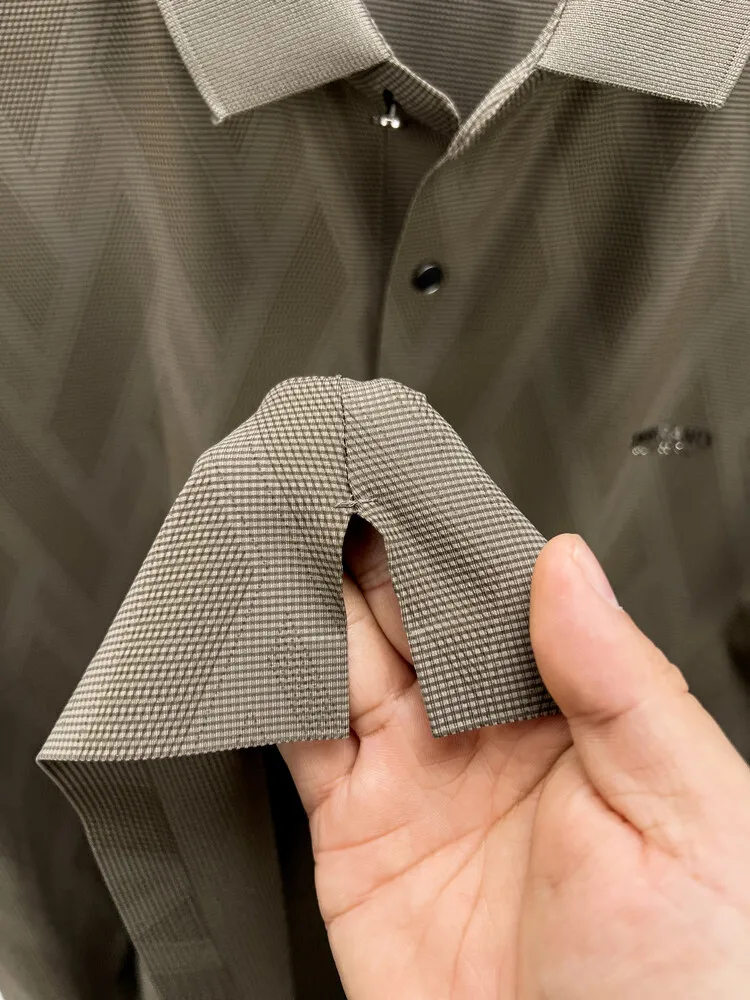 Casual Striped Men's Polo Top, 2024 New Summer Products, Lapel Short Sleeve T-shirt Korean Men's Top Middle-aged Men Clothing 32 Sa50a866ef43b47b4bf7c8cb48d8bdbfdl