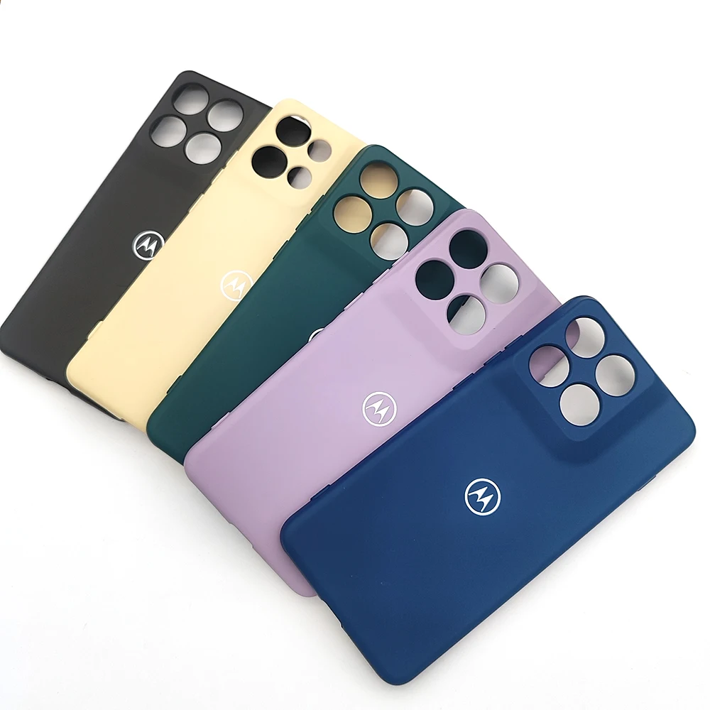 Liquid Silicone Shockproof Cover - Signature Case for Motorola Edge & Moto G Series
