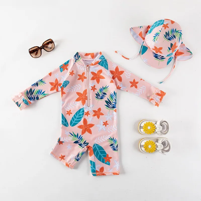 

Summer Toddler Baby Kids Girls Swimsuit Swimwear Beachwear Ruffles Children Swimsuit Newborn Baby Girl Bikini Bathing Suit 1-7T
