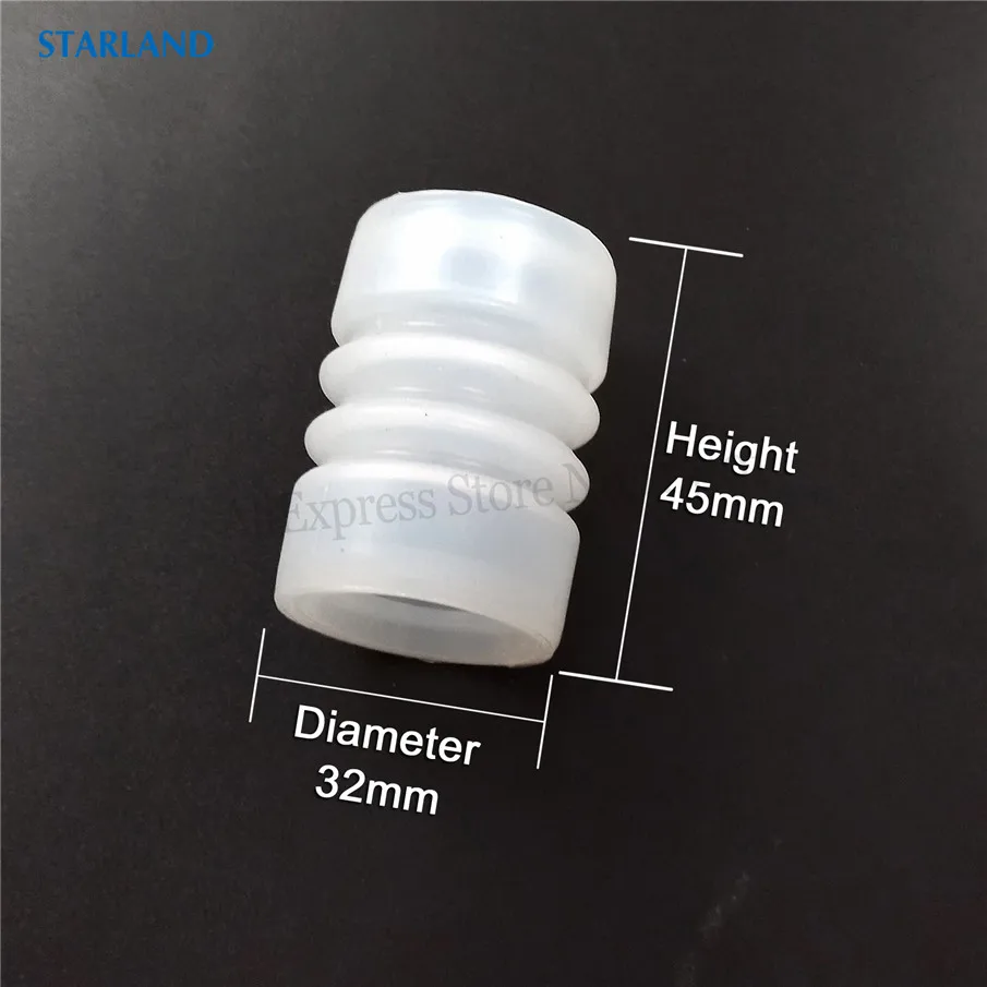 Description Picture 4 of itemSilicone Corrugate Pipe Ring Seal Tube Fitting Accessory Of Soft Serve Ice Cream Machines New Spare Part Diameter 32mm