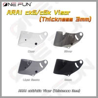 CK6 Visor for ARAI CK6 CK6K CK-6 Mirrorized RACING VISOR Lens Case Full Face Mask Glasses Shield Racing Explosion-Proof 1