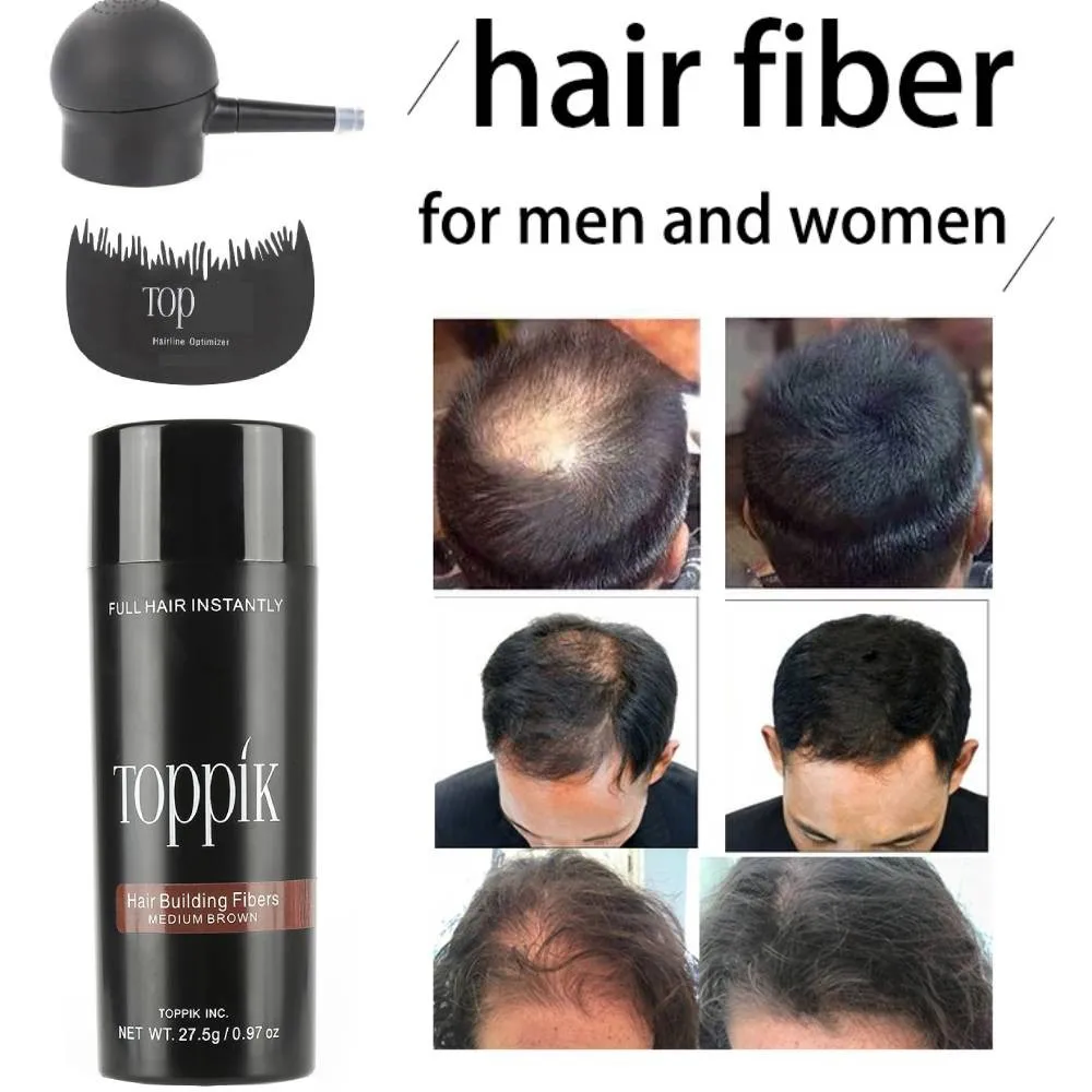 

Hair Fibers Keratin Thickening Spray Hair Building Fibers Loss Products Instant Regrowth Powders Hair Loss Product Gear