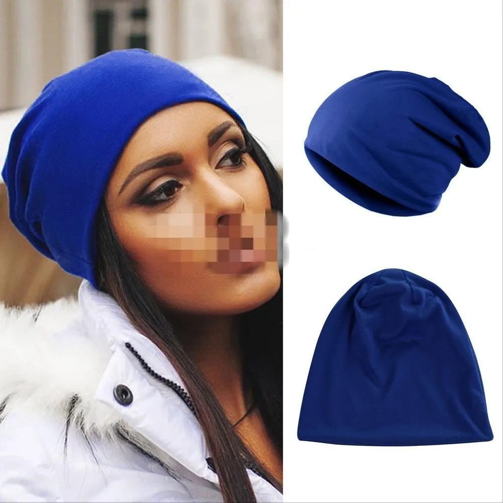 Cappelli invernali uomo donna berretti caldi lavorati a maglia berretti  tinta unita Hip-hop Slouch Skullies cappello a cuffia Casual cappello  Gorros 14 stili - AliExpress