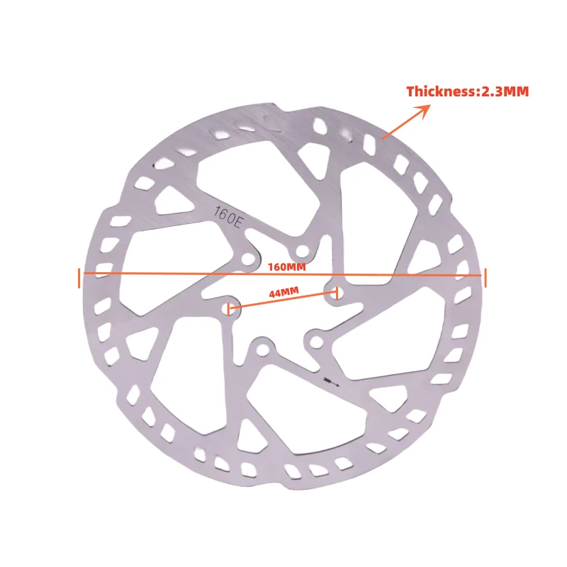 Rotor de freno de disco para bicicleta de montaña, piezas de 140mm, 160 MM, 180 MM, 203mm