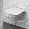 Folding Shower Seat Wall Mounted– Up To 350lbs, Secure Folding Shower Bench, Space Saving Mounted Shower Seat, Luxury Fold Down 5
