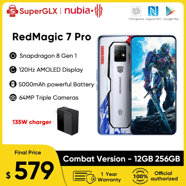 Nubia RedMagic 7 Pro Transformers Optimus Prime Limited Edition Smartphone