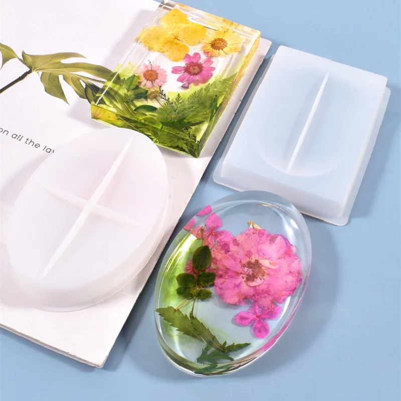 DIY Handmade Soap Holder Storage Box Mold Epoxy Resin Mold Soap Dish Leaking Drain Box practical Silicone Making Decoration
