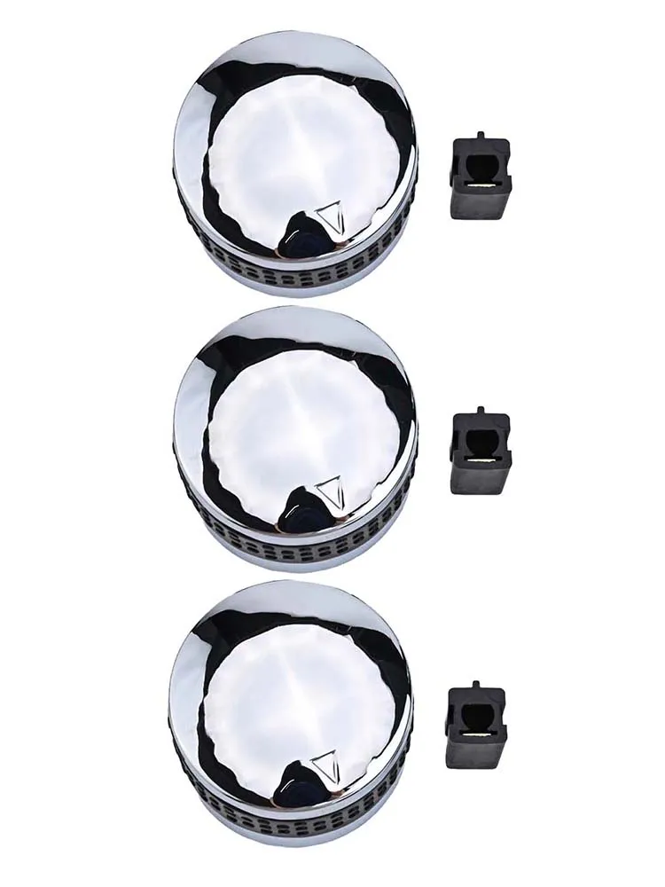 Gas Grill Control Knobs 3PCS 5PCS 6pcs Replacement Non-slip Rotary Switches Fit BBQ Gas Grill for Oven Stove Round Accessories
