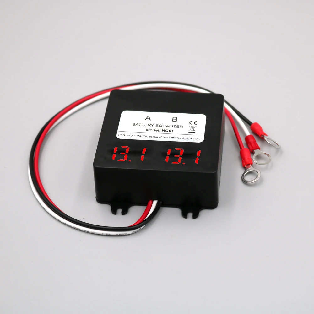 ANGUI HA01 HC01 batteries Equalizer for 2 X 12V Lead Acid Battery 24V Solar Power System Protection extend cell Lifetime battery equalizer
