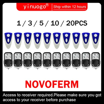 NOVOFERM 원격 제어 433MHz NOVOFERM NOVOTRON 502 504 512 / MINI-NOVOTRON 522 524 / TROMATIC MNHS433 / MTR43-2 MCHS43-2