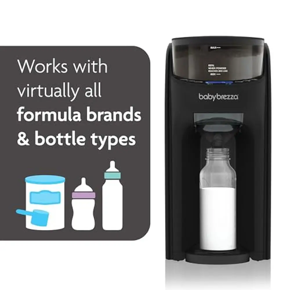 WiFi Formula Dispenser Advanced Mix Warm Bottles Instantly App Control 3 Temperature Settings 2-10 oz Dispensing Hygienic Mixing 5