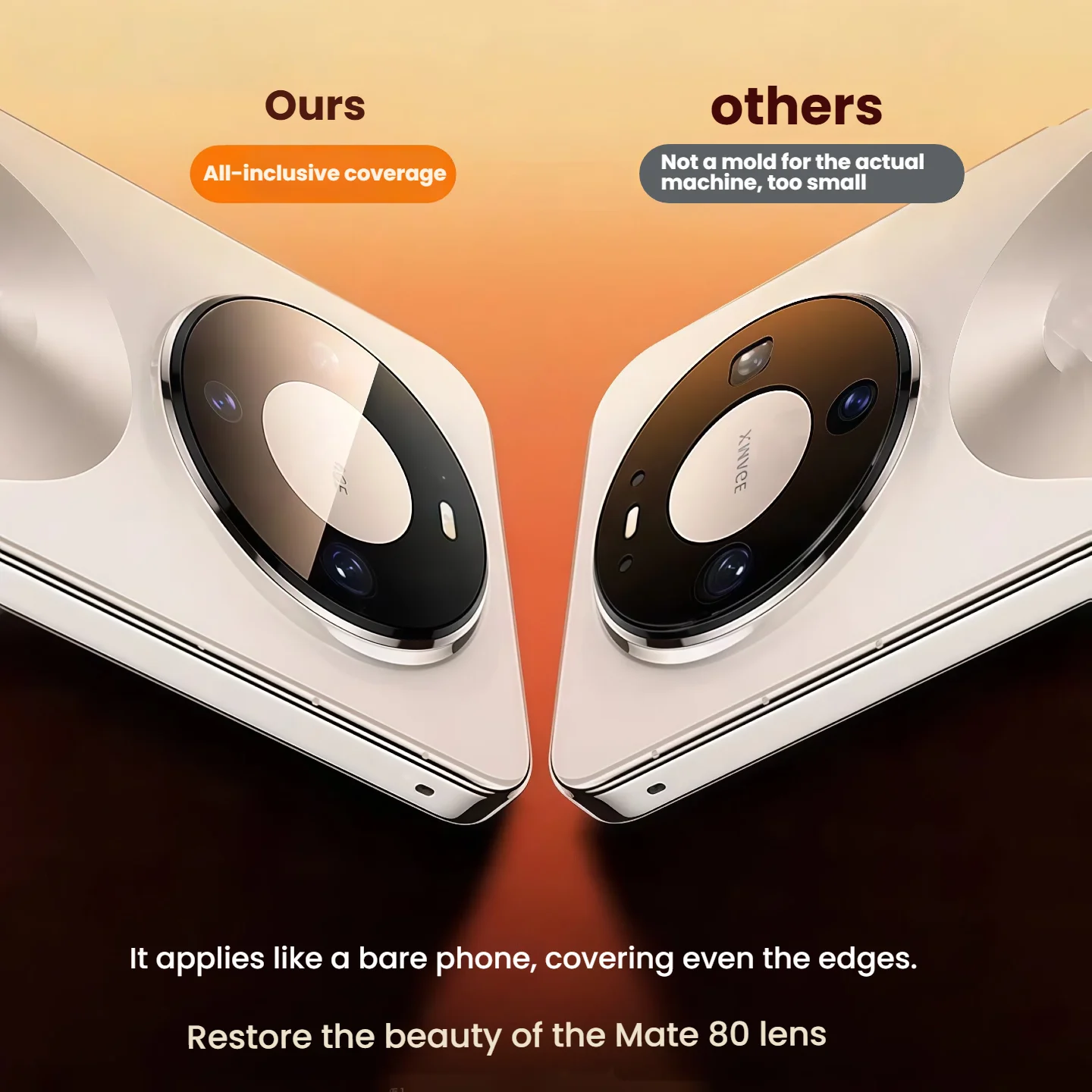Dual-Pack Tempered Glass Camera Lens Protectors