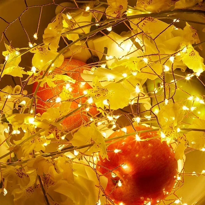 USB Firecrackers LED String Lights 8 Modes Remote Control Garland Fairy Lights Wedding Party Christmas Garden Home Decorations led string lights decorative lights string lights led fairy lights