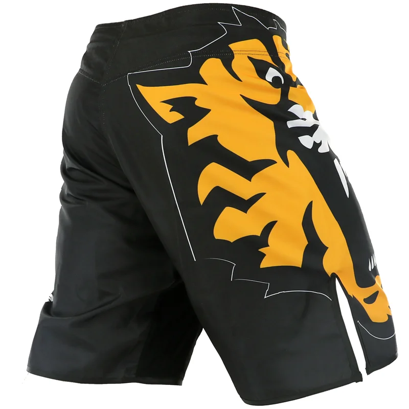 MMA Muay Thai Tiger Shorts Training Fitness Pants Kickboxing BJJ Trunks Sports Pants Boxeo Sanda Boxing Fighting Shorts