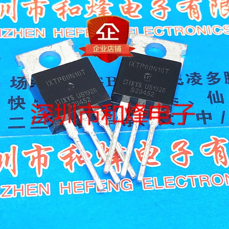 

Оригинальный 6 шт./партия IXTP60N10T TO-220 100V 60A