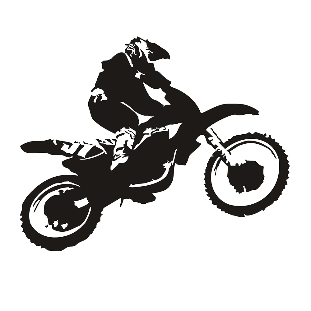 Car & Motorbike Stickers - De Motocross Em Desenho - Free