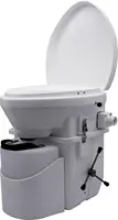 Self Contained Composting Toilet with Close Quarters Spider Handle Design Easy To Install By Any Reasonably Handy Person 1