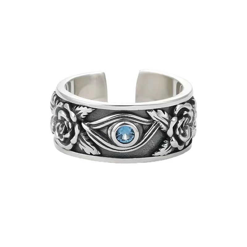 Eye of Horus Rings Adjustable For Men Women finger ring,adjustable rings