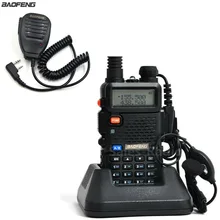 

ML1 UV-5R Dual Band VHF/UHF FM Walkie Talkie Two-Way Radios uv5r Speaker Mic