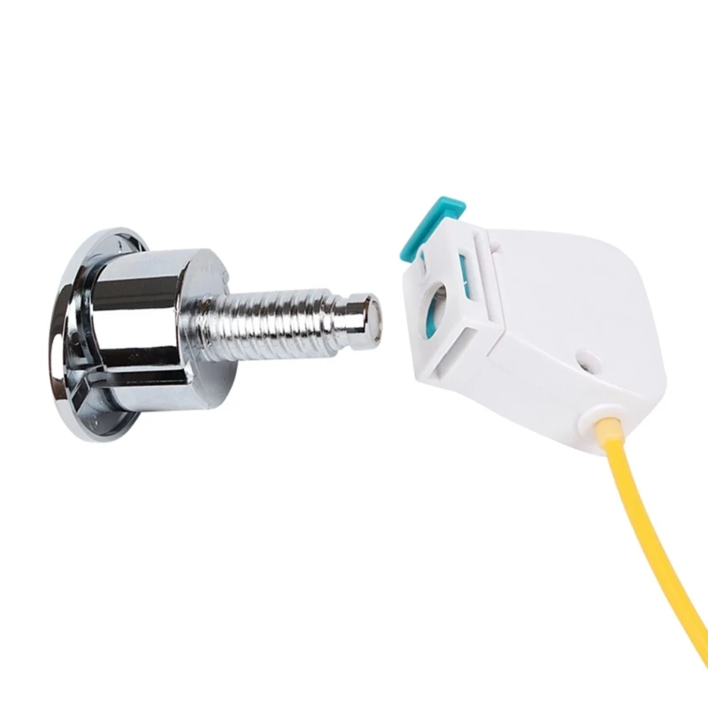 Universal Dual Flush Toilet Water Tanks Button Oval-shape Push Button Flush Toilet Water Tanks Bathroom Accessory