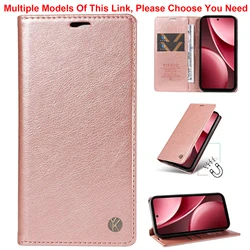 Versatile Wallet Case for VIVO Y20i (Rose Gold)