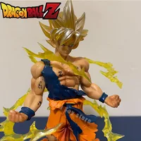 Hot Dragon Ball  Son Goku Super Saiyan Anime Figure 16cm Goku DBZ Action Figure Model Gifts Collectible Figurines for Kids 4