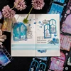 Yoofun 6.5cm x 2m Kawaii Flower Window Scenery Masking PET Tape Transparent Collage Decorative Adhesive Material Sticker Label 6