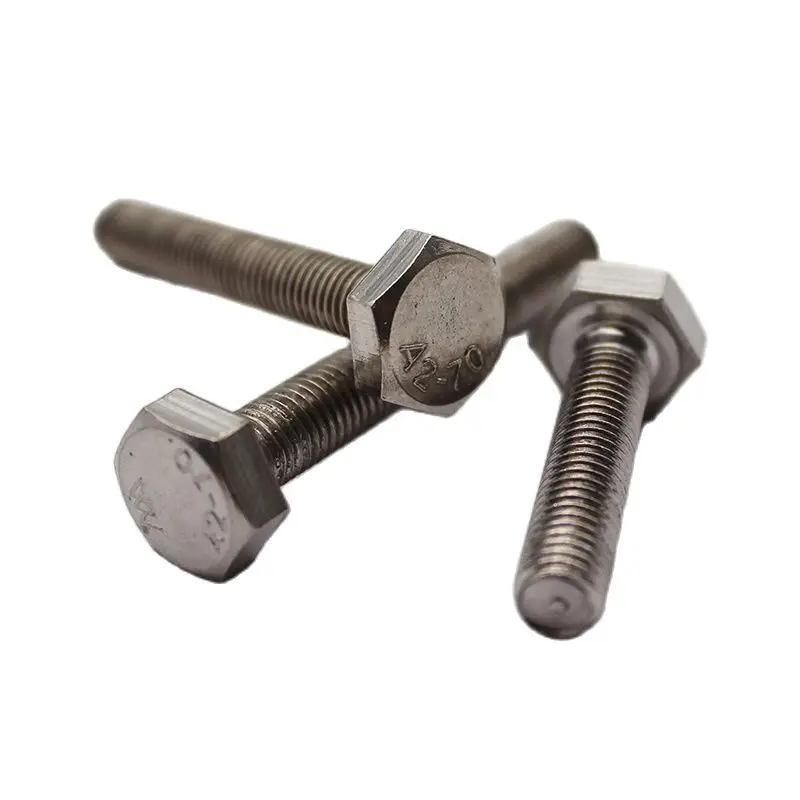 M9 X 1 A2 Stainless Steel Fully Threaded Hex Bolts 10mm To 50mm Long