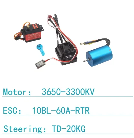 Kit Voiture RC HSP 94170 1/10 4WD Buggy Électrique - 75.39€