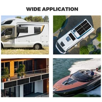 Panneau solaire rigide BOGUANG, cellule solaire en verre, puissance 100W | 120W | Chargeur 150W pour batterie 12V, maison, voiture, camping-car, yachts, voiturettes de golf, etc. 6