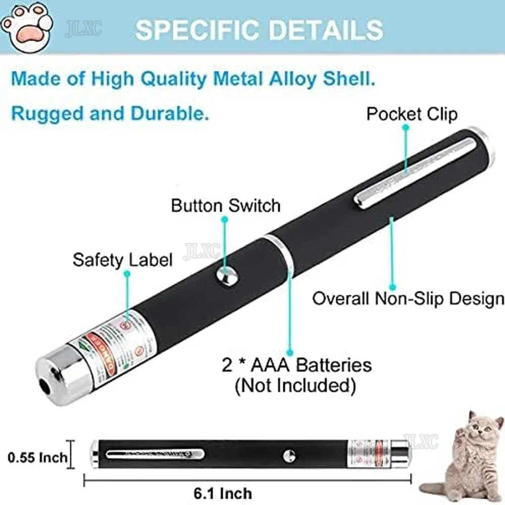 Green Laser Light Pointer High Power Adjustable Focus 532nm Laser Head green laser pointer